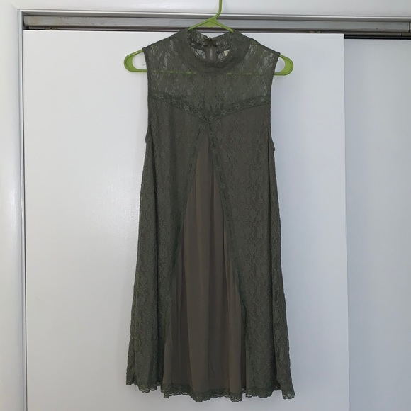 POL Dresses & Skirts - POL Olive Green Dress